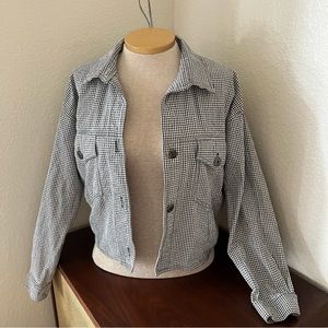 Vintage Lightweight Seersucker Gingham Jacket | Seattle Gear